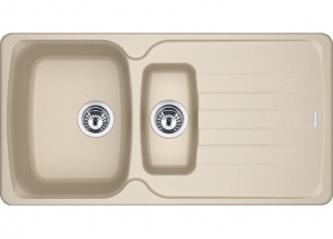 Franke Antea AZG 651 Einbausple Fragranit+, Farbe Beige, 114.0477.966