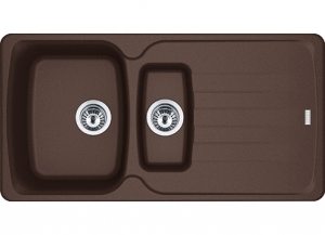 Franke Antea AZG 651 Einbausple Fragranit+, Farbe Chocolate, 114.0477.964