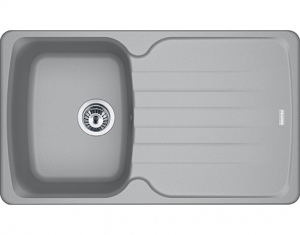 Franke Antea AZG 611-86 Einbausple Fragranit+, Farbe Steingrau, 114.0477.981