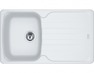 Franke Antea AZG 611-86 Einbausple Fragranit+, Farbe Glacier, 114.0477.980