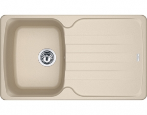 Franke Antea AZG 611-86 Einbausple Fragranit+, Farbe Beige, 114.0477.977