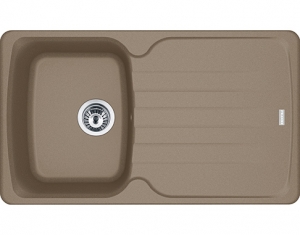 Franke Antea AZG 611-86 Einbausple Fragranit+, Farbe Cashmere, 114.0477.979