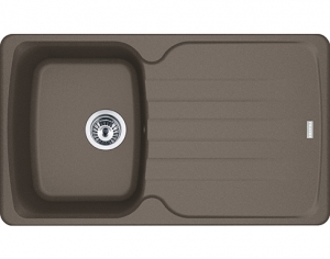 Franke Antea AZG 611-86 Einbausple Fragranit+, Farbe Umbra, 114.0477.982