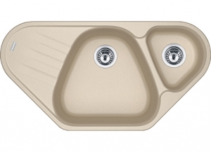 Franke Antea AZG 661-E Fragranit DuraKleen Plus Farbe Beige, 114.0477.989