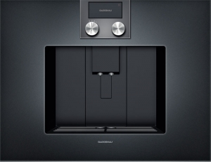 Gaggenau CM 470 101, Espresso-Vollautomat Serie 400, anthrazit, Bedienung oben. Mit 5 Jahren Garantie!