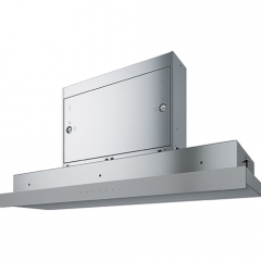 Franke Mythos FMY 908 POT PG, Flachschirmhaube, perlgrau, 90 cm