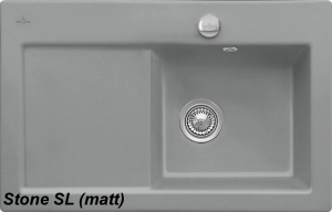 Villeroy & Boch Subway 45, Farbe SL Stone, Classicline, Becken rechts oder Becken links