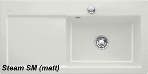 Villeroy & Boch Subway 60 XL, Farbe SM Steam, Classicline, Becken rechts oder Becken links