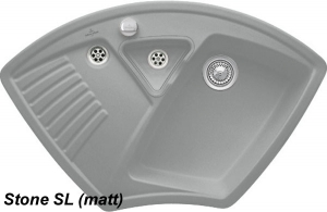 Villeroy & Boch Arena Eck, Farbe SL Stone, Classicline