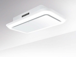 Silverline SLUD 104 W Side Lighted, Deckenhaube, weiss. Mit 5 Jahren Garantie!