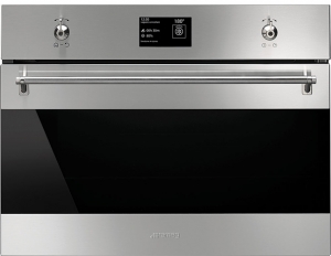 SMEG SF4390VCX1 Einbau-Kompakt-Dampfbackofen, 45cm, Edelstahl, EEK: A+, mit 5 Jahren Garantie!