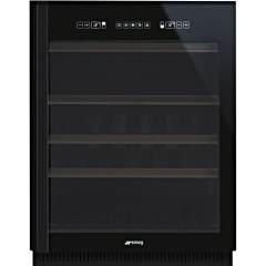 SMEG CVI638N Weinkhler, Unterbau, Schwarz, 82-91 cm, EEK: A, mit 5 Jahren Garantie!