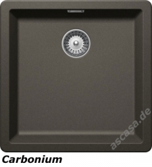 Schock Greenwich N-100 A Einbau/Auflage, Cristadur, Farbe Carbonium