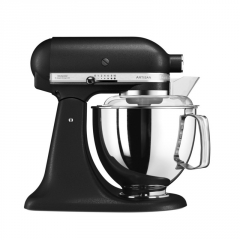 KitchenAid Artisan, 5KSM175PSEBK, Gusseisen Schwarz, Kchenmaschine, mit 5 Jahren Garantie
