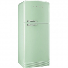 SMEG FAB50RPG Khl-Gefrier-Kombination, Pastellgrn, Rechtsanschlag, EEK: A++, mit 5 Jahren Garantie!
