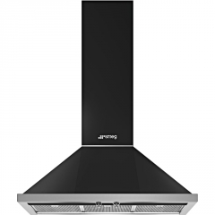 Smeg KPF9AN Dekor-Wandhaube, Anthrazit, 90 cm, EEK: A+, mit 5 Jahren Garantie!