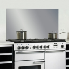 Falcon Nischenrckwand Glass, 90 cm, Farbe Grey