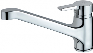 Ideal Standard Active 1, edelstahlfinish, Hochdruck, 5024080