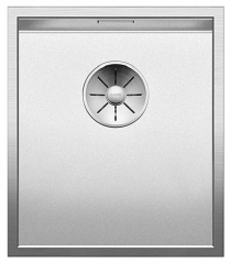 Blanco Zerox 340-IF, Edelstahl Durinox, Steelart, InFino Ablauf, 523096