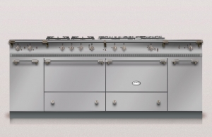 Lacanche Sully 1800-G Classic, Kochstation, 180,5 cm, Farbe Inox, mit 5 Jahren Garantie!