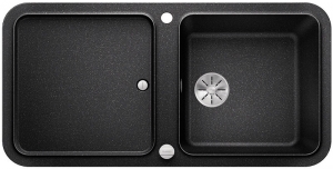 Blanco Yova XL 6 S Silgranit PuraDur 2, Farbe anthrazit, InFino Ablauf, 523594