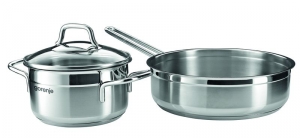 Gorenje Topfset aus Edelstahl, 373595