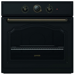 Gorenje BO 73 CLB, Einbaubackofen, Heiluft, matt-schwarz, EEK: A, mit 5 Jahren Garantie!