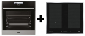 Gorenje Black Pepper X03, Backofen-Kochfeld Set, BCS 789 S22X + IS 656 X, mit 5 Jahren Garantie!