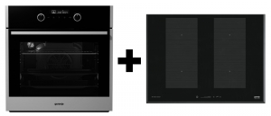 Gorenje Black Pepper A01, Backofen-Kochfeld Set, BO 647 A20XG + IS 756  USC, mit 5 Jahren Garantie!