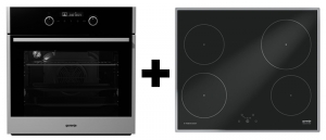 Gorenje Black Pepper A05, Backofen-Kochfeld Set, BO 647 A20XG + IT 614 X, mit 5 Jahren Garantie!