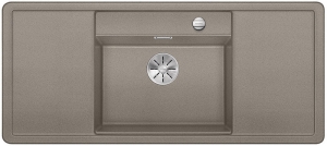 Blanco Alaros 6 S Silgranit PuraDur II, Zubehr weiss, Farbe tartufo, InFino Ablauf, 523631