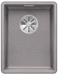 Blanco Subline 320-F Silgranit PuraDur 2, flchenbndig, Farbe alumetallic, InFino Ablauf, 523418