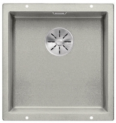 Blanco Subline 400-U Silgranit PuraDur 2, Farbe perlgrau, InFino Ablauf, 523425