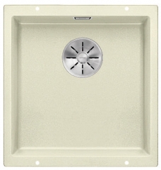 Blanco Subline 400-U Silgranit PuraDur 2, Farbe jasmin, InFino Ablauf, 523427