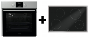 Gorenje Black Pepper B02, Backofen-Kochfeld Set, BOP 637 E11X + IT 734 X, mit 5 Jahren Garantie!