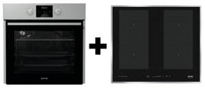 Gorenje Black Pepper B03, Backofen-Kochfeld Set, BOP 637 E11X + IS 656 X, mit 5 Jahren Garantie!