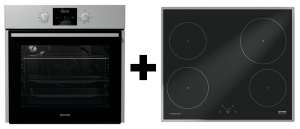 Gorenje Black Pepper B05, Backofen-Kochfeld Set, BOP 637 E11X + IT 614 X, mit 5 Jahren Garantie!