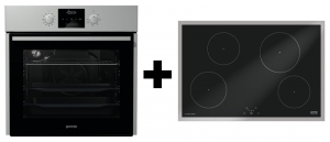 Gorenje Black Pepper C02, Backofen-Kochfeld Set, BO 637 E13X + IT 734 X, mit 5 Jahren Garantie!