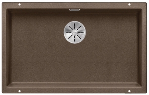 Blanco Subline 700-U Silgranit PuraDur 2, Farbe muskat, InFino Ablauf, 523450
