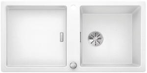 Blanco Adon XL 6 S Silgranit PuraDur 2, Farbe weiss, InFino Ablauf, 523608