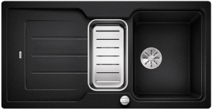 Blanco Classic Neo 6 S Einbausp�le Silgranit PuraDur, Farbe anthrazit, InFino Ablauf, 524117