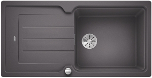 Blanco Classic Neo XL 6 S Einbausple Silgranit PuraDur, Farbe felsgrau, InFino Ablauf, 524128