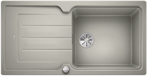 Blanco Classic Neo XL 6 S Einbausple Silgranit PuraDur, Farbe perlgrau, InFino Ablauf, 524130