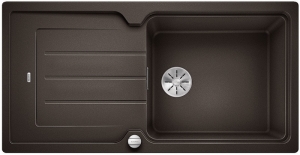 Blanco Classic Neo XL 6 S Einbausple Silgranit PuraDur, Farbe cafe, InFino Ablauf, 524136