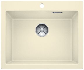 Blanco Pleon 6 Silgranit PuraDur, Farbe jasmin, InFino Ablauf, 523691