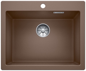 Blanco Pleon 6 Silgranit PuraDur, Farbe muskat, InFino Ablauf, 523694