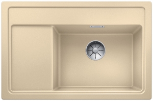 Blanco Zenar XL 6 S Compact Silgranit PuraDur, Farbe champagner, Glasschneidbrett, InFino Ablauf, 523760