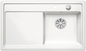 Blanco Zenar 45 S Keramik PuraPlus Becken rechts, Farbe kristallweiss gl�nzend, InFino Ablauf, 524151