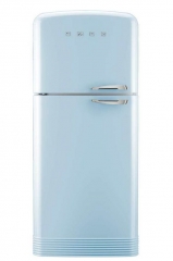 SMEG FAB50LPB Khl-Gefrier-Kombination, Pastellblau, Linksanschlag, EEK: A++, mit 5 Jahren Garantie!