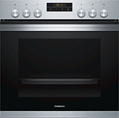 Constructa CH3M50050, Einbau-Elektroherd, Edelstahl, EEK: A, mit 5 Jahren Garantie!